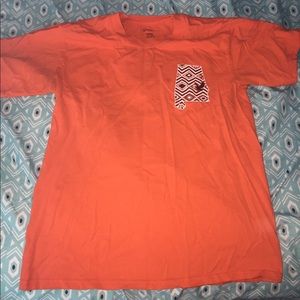 Orange Auburn Tee